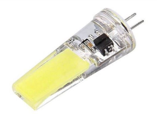 لامپ سوزنی ۵ وات مدل g4 220 led cob رنگ سفید