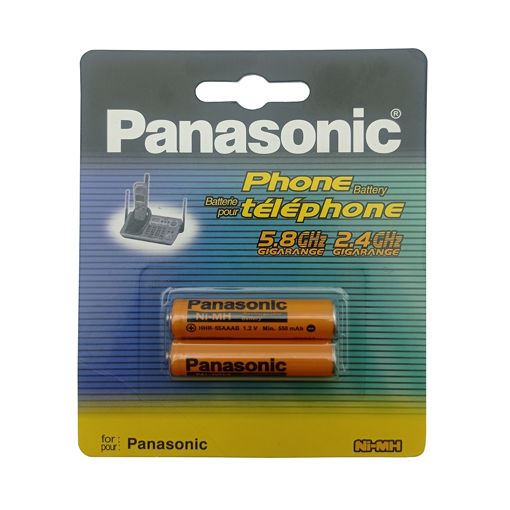 باتری نیم قلمی قابل شارژ پاناسونیک HR550mah(شش ماه گارانتی)