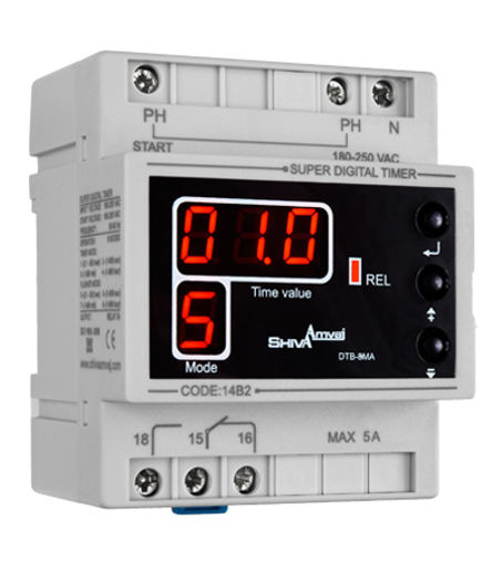 سوپرتایمردیجیتال شیوا امواج مدل DTB-8MA