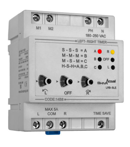 تایمر چپ گرد-راست گرد شیوا امواج مدل LRB-SLE