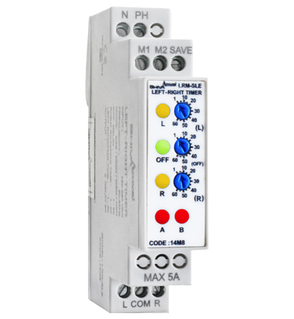 تایمر چپ گرد-راست گرد سری M شیوا امواج مدل LRM-SLE