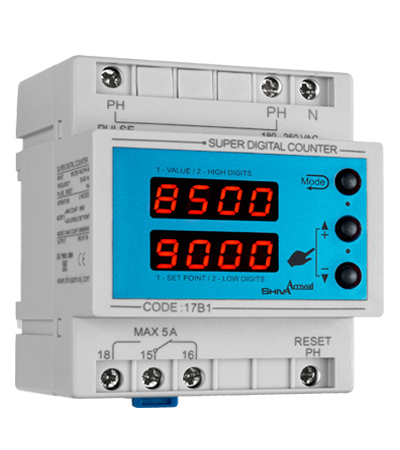 شمارنده دیجیتال شیوا امواج مدل SDC-2M