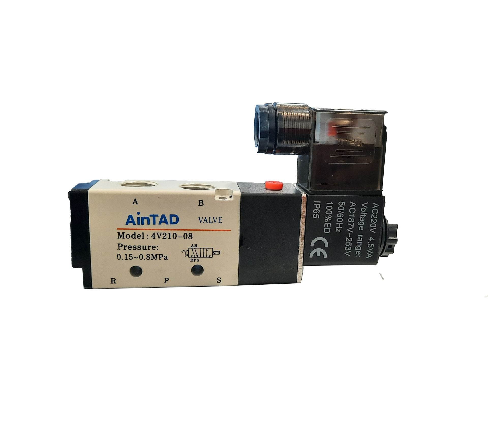 شیر برقی برند AIRTAC مدل 4V210-08