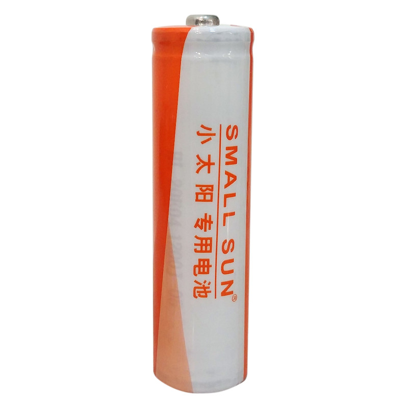 باتری 18650 نوک دار قابل شارژ  2200Mah برند SMALL SUN