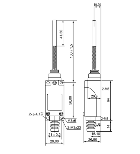 میکروسوئیچ CNTD مدل TZ-8168