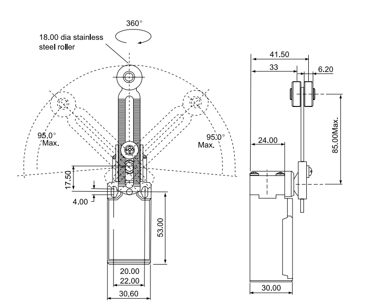 میکروسوئیچ CNTD مدل CLS-131M